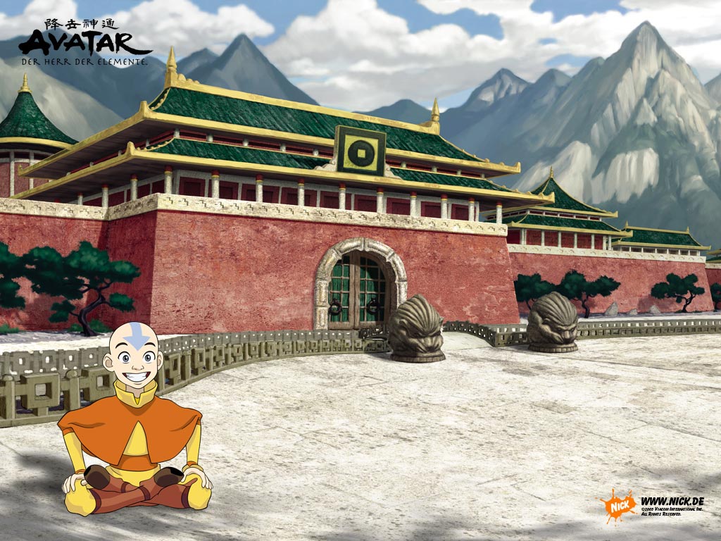 Avatar The Last Airbender Temple Wallpaper