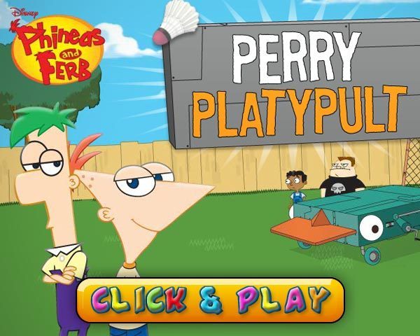 Phineas and Ferb games, Perry The Platypult