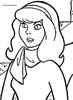 free scooby-doo coloring pages scooby dooDaphne coloring page coloring sheet
