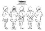 Velma coloring pages