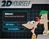 Phineas and Ferb, the Movie game, 2D yourself