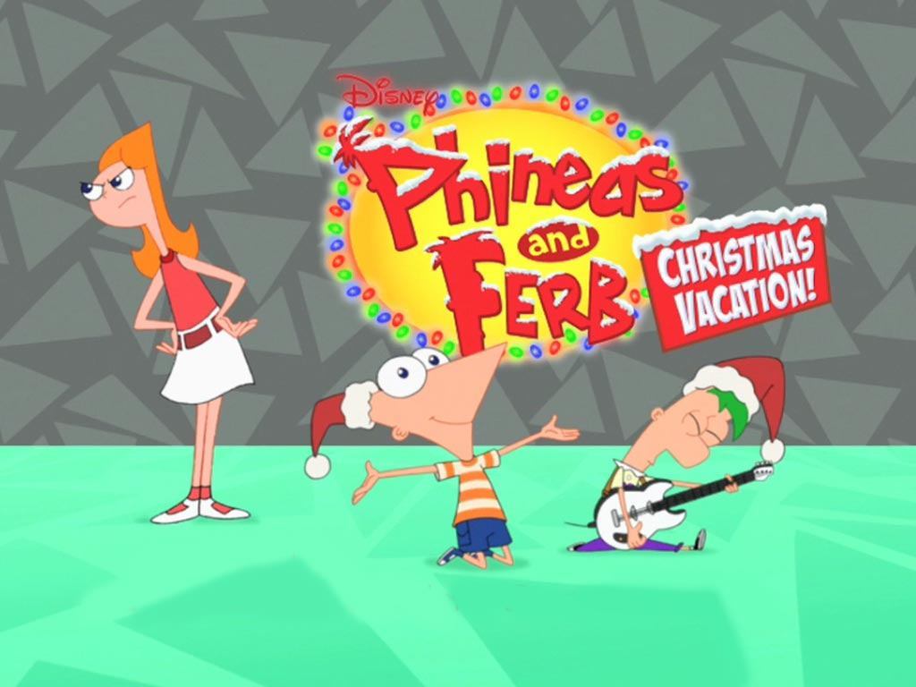 Phineas and Ferb christmas vacation Wallpaper