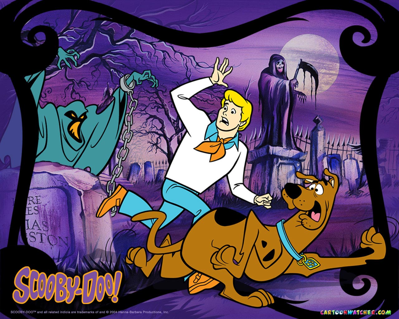 Scooby Doo Scary Graveyard Wallpaper